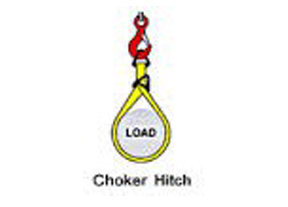 Used in a vertical , basket or choker hitch.