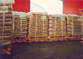 Bundling 25-kg bags