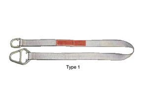 Used in a vertical , basket or choker hitch.